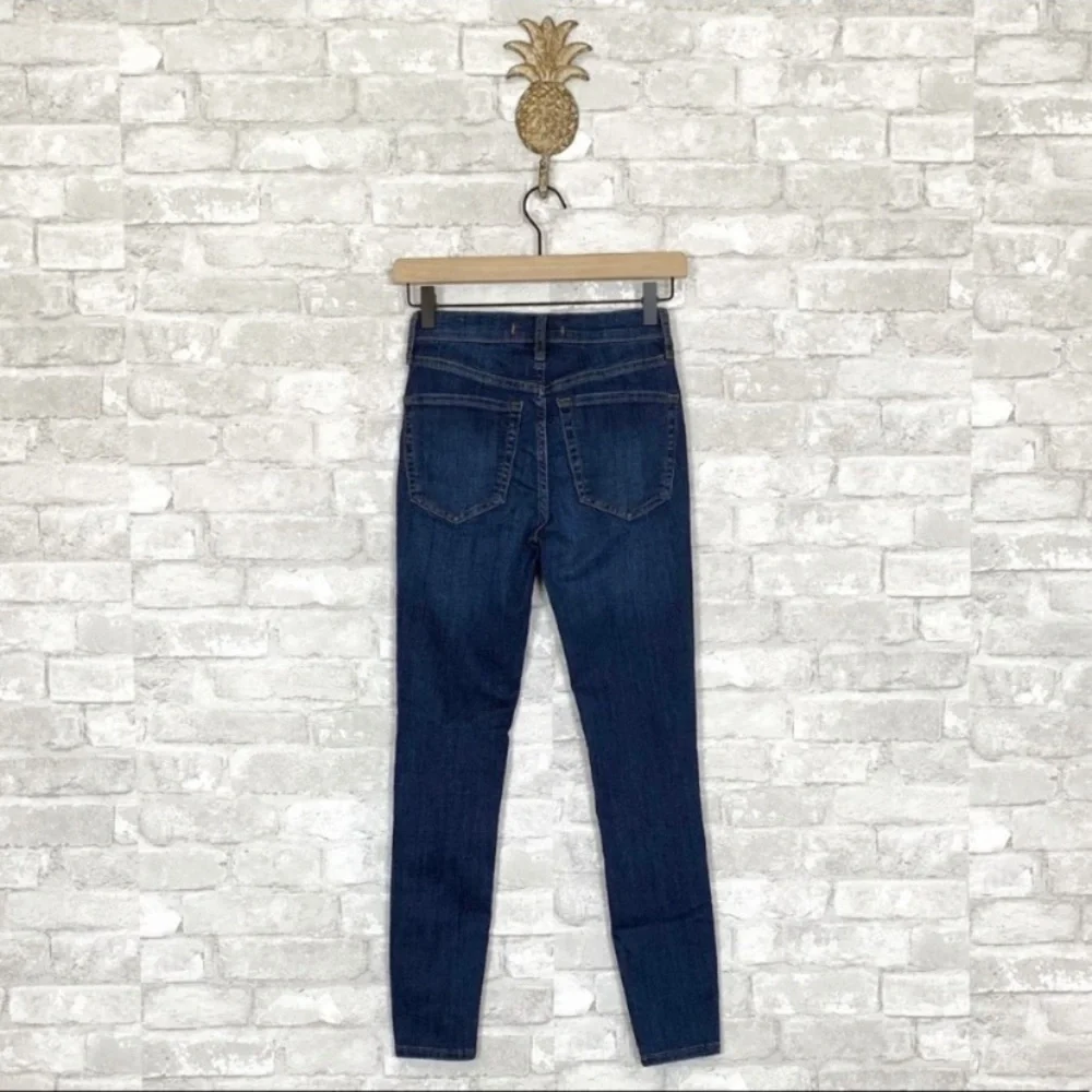 NWT Free People High Rise Busted Knee Skinny Jeans